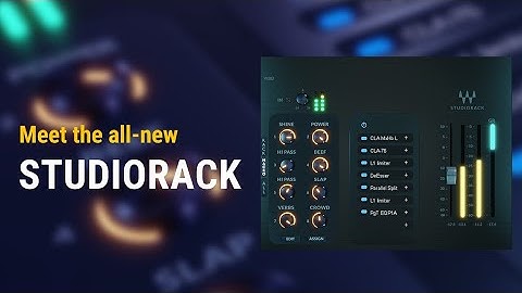 Introducing the NEW Waves StudioRack – Download FREE
