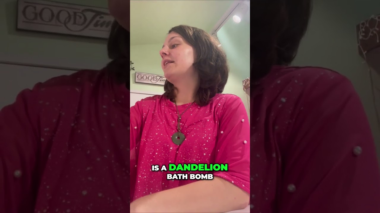 Dandelion Bath Bomb: New Packaging & Amazing Benefits!
