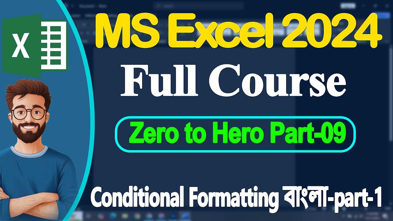 MS Excel complete Course Part-9: Advanced Conditional Formatting in ...