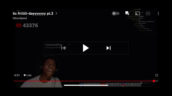 iShowSpeeds IP Leak? #ishowspeed #livestream