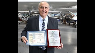 FAA gives the Charles Taylor Master Mechanic Award to Ed Libassi of A&P Aircraft Maintenance