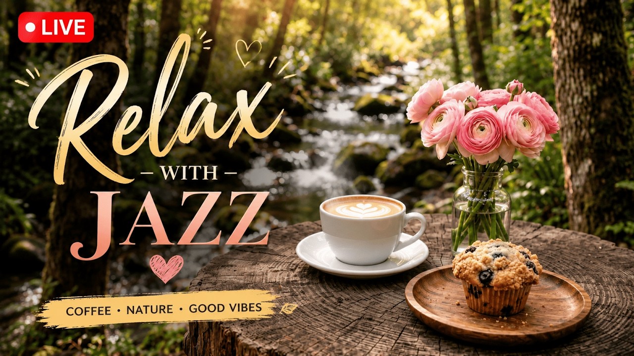 🏙️ City Jazz Cafe Vibes ☕ Smooth Bossa Nova & Soft Piano for