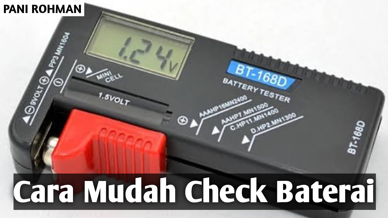 Review BATTERY TESTER BT168D YouTube
