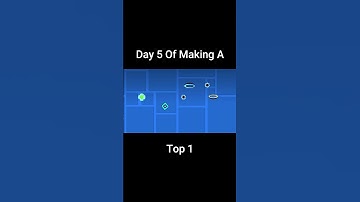 Day 5 Of Making A Top 1 Demon In Geometry Dash  #geometrydash #gdupdate #gd #shorts #gaming #gmd