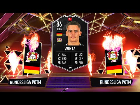 86 WIRTZ BUNDESLIGA POTM SBC!!! Bundes Player of the Month SBC - FIFA 22 Ultimate Team