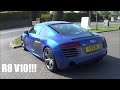 Blue Audi R8 V10 Walkaround