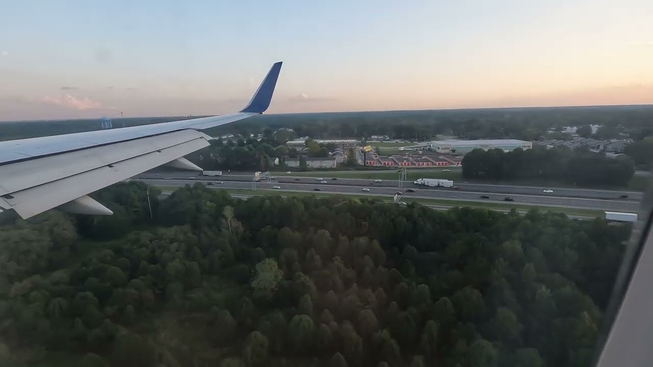 Delta Air Lines Boeing B757 Landing Atlanta ATL