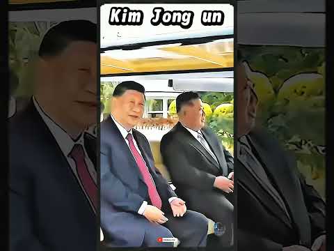 Kim Jong Un Meets President Xi Jinping 🇰🇵🇨🇳 #kimjongun #leader #president #northkorea