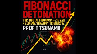 FIBONACCI TRADE SETUP: This Fibonacci + Zig Zag + 200 EMA Strategy Triggers A PROFIT TSUNAMI!