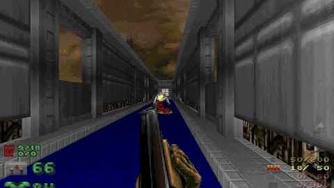 1Monster (Doom II wad) Map 07: Arachnophobia UV MAX