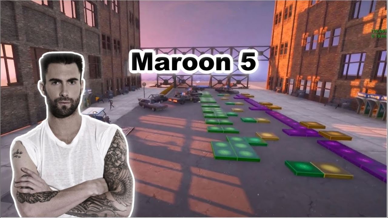 Maroon 5 Payphone Fortnite Music Blocks Ft Dehalfwit Youtube