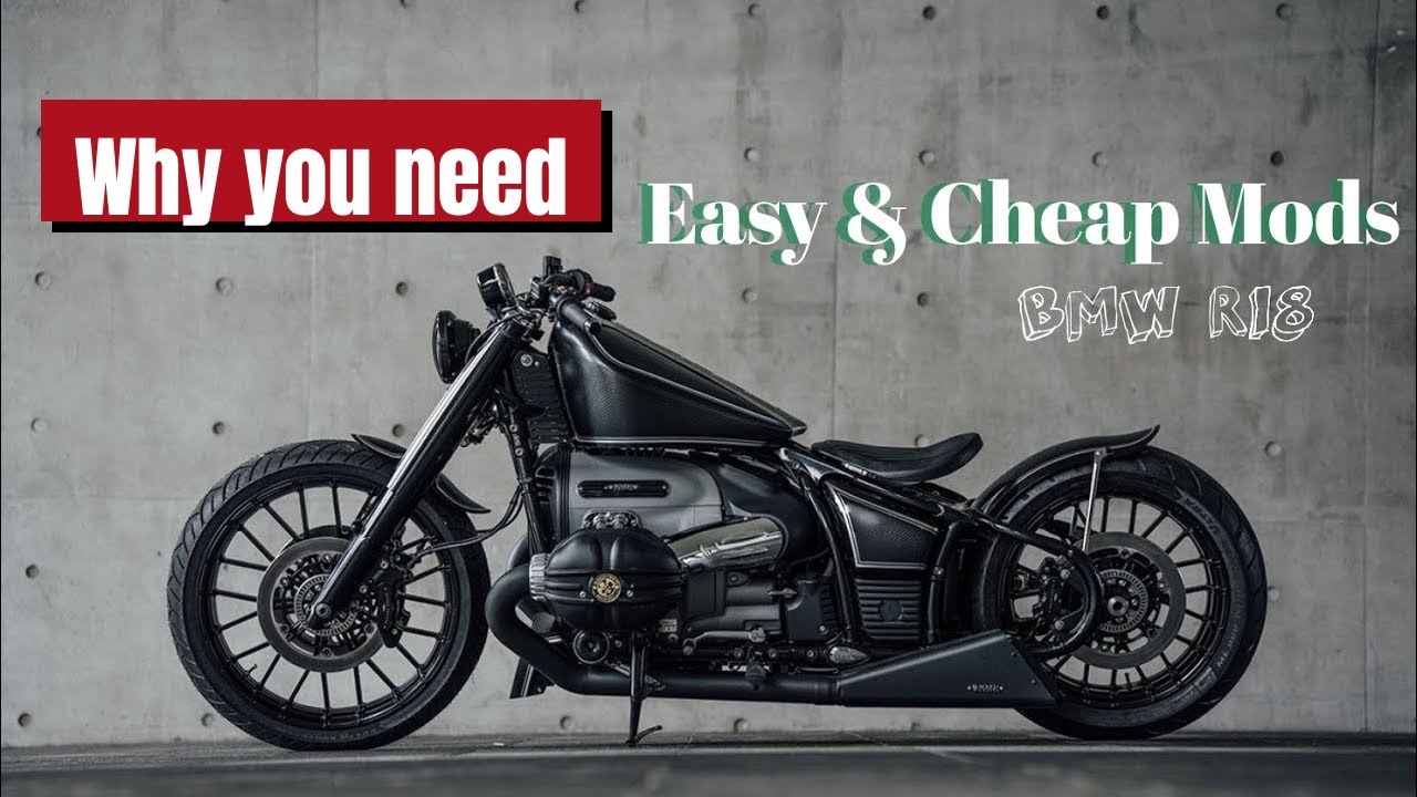 Cheap Modifications for the BMW R18