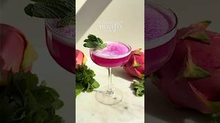 Dragonfruit. Mojito Sour