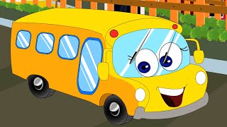 Колеса На Автобусе Песня И Дошкольные Развивающие Видео Для Детей