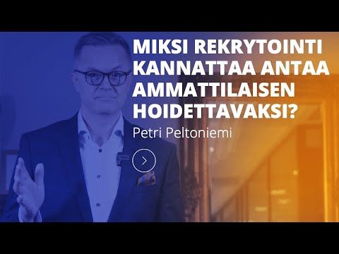 Video: Kuinka Rekrytoija Käyttää Sosiaalista Mediaa Rekrytoida Työntekijöitä