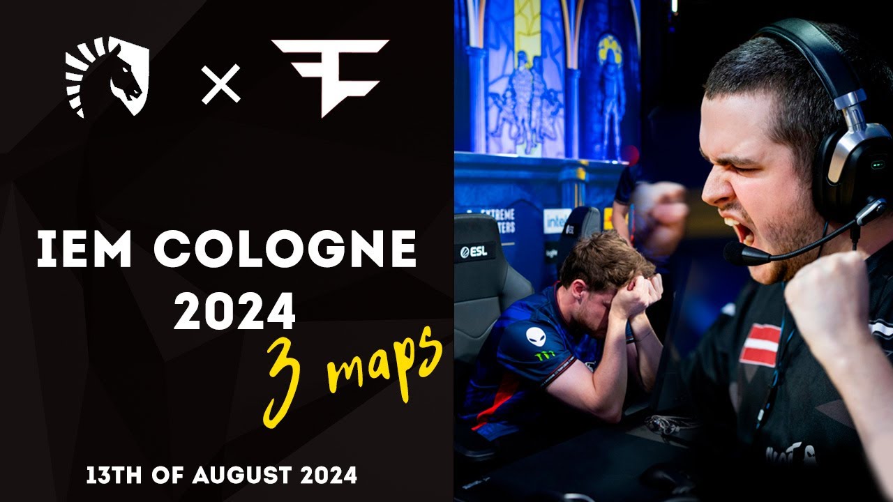 IEM Cologne 2024 Liquid vs FaZe  — ЛЕГЕНДАРНЫЙ КАМБЭК