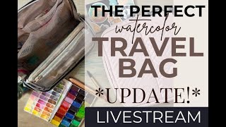 The PERFECT Travel Art Bag and a Sketchbook Tour! Replay