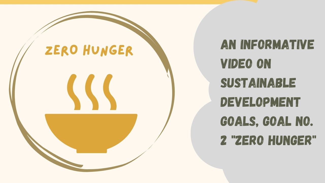 AN INFORMATIVE VIDEO ON SDG 2 ZERO HUNGER - YouTube