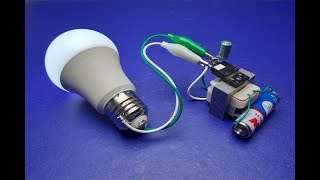 DC 1.5volt to AC 220 inverter 100% working - Science Ideas new for 2019