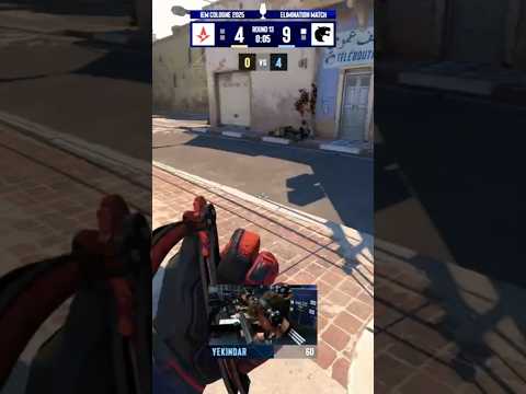 CRAZY PISTOL ACE Yekindar - Furia vs Astralis #cs2 #cs2highlights #cs2moments #furia #astralis