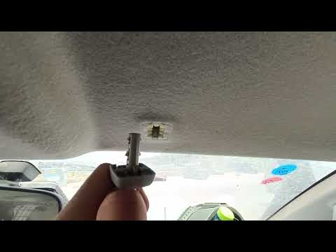 How To Replace Car Sun Visor Clip