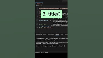 5 string methods in Python you need to know #data #programming #python