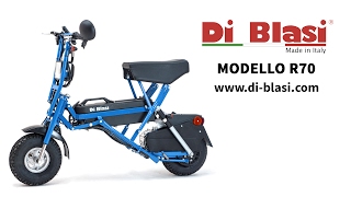 Folding electric moped R70 Di BLASI