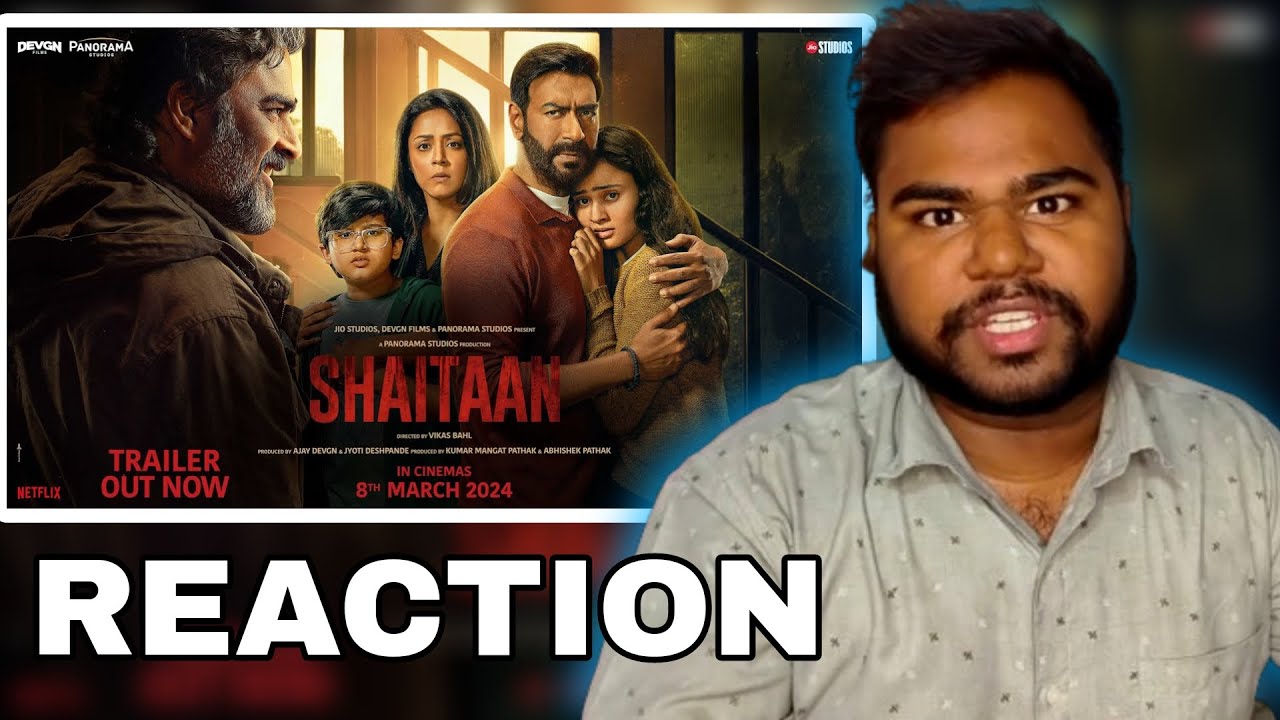 Shaitaan Trailer | Ajay Devgn, R Madhavan, Jyotika | Devgn Films ...