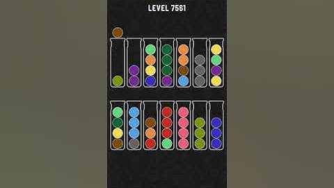 Ball Sort Puzzle Level 7561