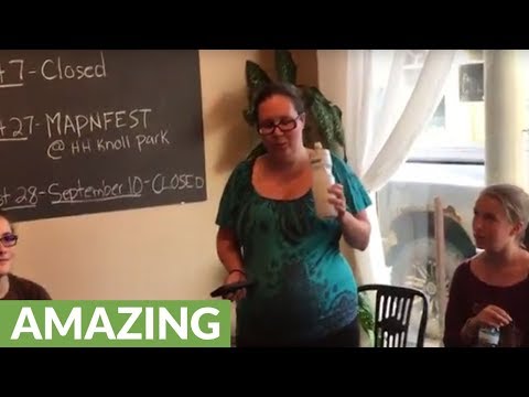 Talented singer hits the highest note ever