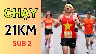 Cuối cùng tôi đã có thể chạy bộ 21km dưới 2h chỉ sau 6 tuần luyện tập | Nguyễn Ngọc Quế (Tuần 6)