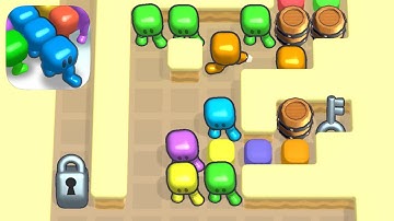 Block Jam 3D - All Levels Gameplay Android, iOS