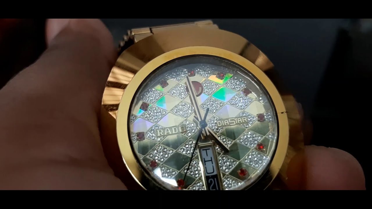 Rado diastar R12413193 / used watch / rado original - YouTube