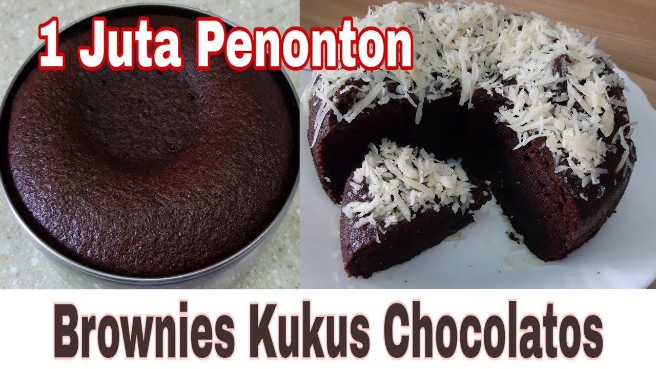 Resep Brownies Kukus Chocolatos Takaran Sendok Youtube