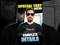 Everything You Need to Know! 🛑 Maths Special Test Details | Rupesh Sir