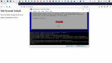 Konfigurasi Web Server dan FTP Server Debian 7