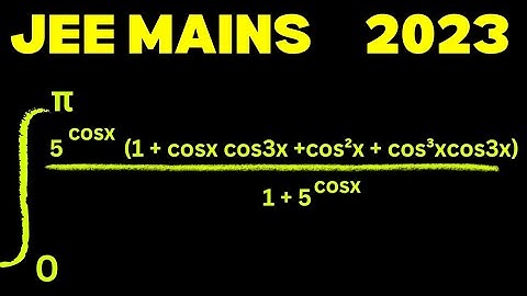 JEE MAINS 2023 PYQs | DEFINITE INTEGRATION JEE Questions | calculus feb shift 1