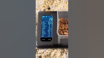 Etekcity smart food scale: track calories & macros easily! #diet