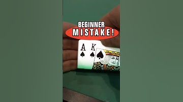 the BIGGEST mistake new poker players make ⚠️💸 #poker #pokerhand #pokerhands