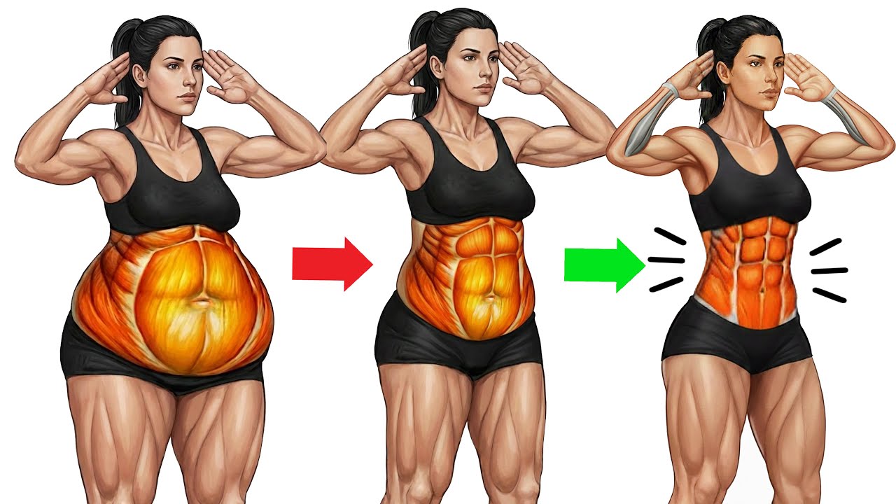 Фитнес за 60 секунд | Домашняя тренировка за 1 минуту | Сжигайте жир без оборудования