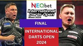 Gerwyn Price vs Martin Schindler FINALs European Tour International Open Darts 2024 score