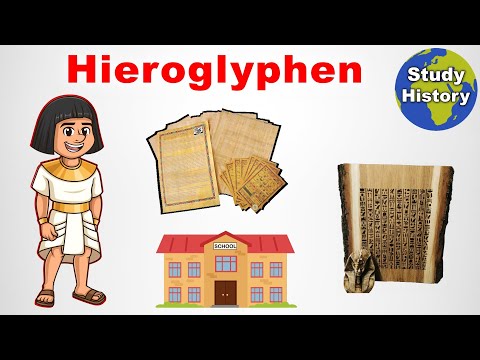 Video: Wie Hieroglyphen Erschienen