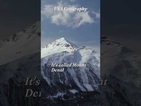 USA Geography: #MountDenali'#world's