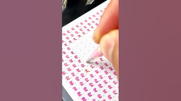 Drawing Lines, Finding Peace — The Magic of Doodling #ocd #relax #satisfying #handwriting #doodling