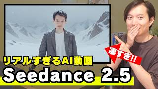 リアルすぎる動画生成AI『Seedance 2.5』を徹底検証【プロンプトのコツ】図解解説動画スキルを作ってみた