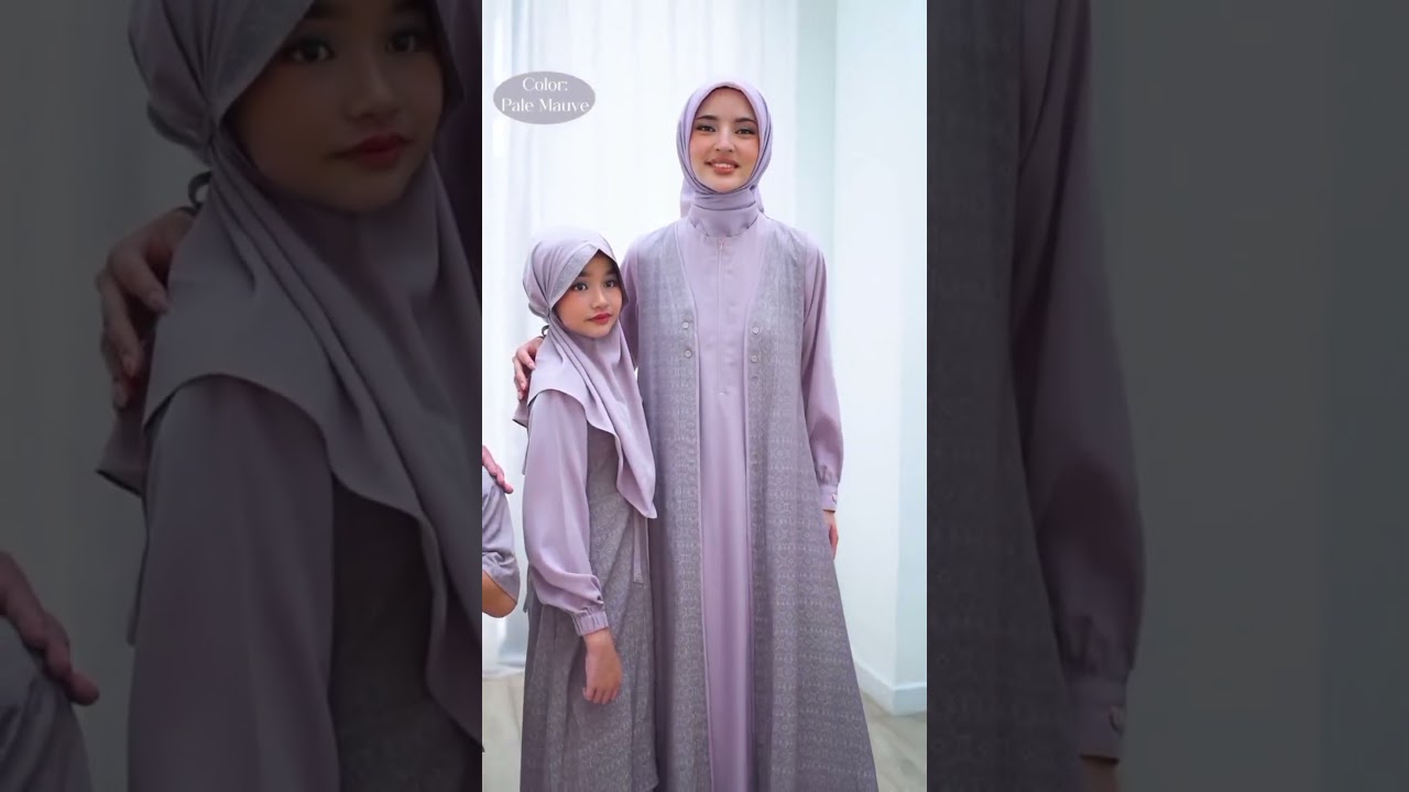 Sarimbit Nibras Rayya Series Hilda Pale Mauve