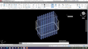 Rectangular Array in 3D AutoCAD