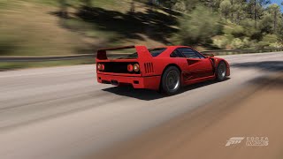 Голиаф на Ferrari F40 (Forza Horizon 5)