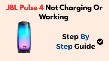 JBL Pulse 4 Not Charging Or Working – Full Fix Guide