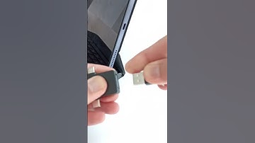 Unplug the USB type C OTG adapter from the iPad then remove the flash drive #shorts